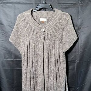 Sonoma Heather Gray Knit Sweater
